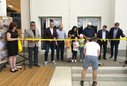 Slavnostní otevření nově zrekonstruované školky v Obec Blučina