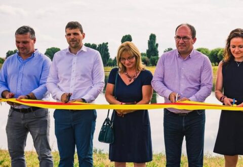 Otevření povodňového parku v Židlochovicích